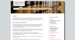 Desktop Screenshot of anwaltskanzlei-volle.de