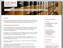 Tablet Screenshot of anwaltskanzlei-volle.de